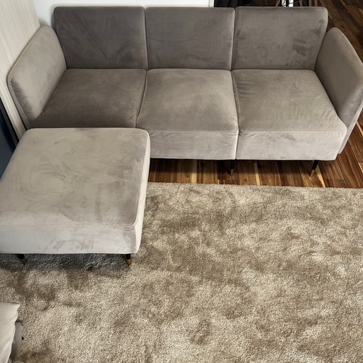 LOWYA 3人がけソファ