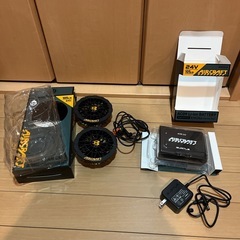 バートル　BURTLE AIR SPAT 空調服 XL ベスト2点　フルセット
の画像