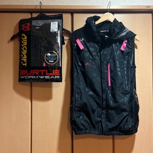 バートル　BURTLE AIR SPAT 空調服 XL ベスト2点　フルセット