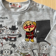 アンパンマン長袖Tシャツの画像