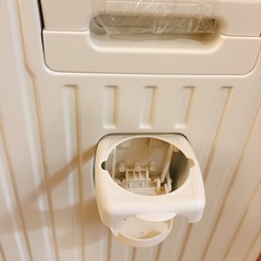 スーツケース フロントオープン ホワイト, M (4~7泊/60L)の画像