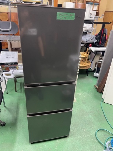 2023年製 ハイセンス 282L 3ドア冷蔵庫HR-D2802S