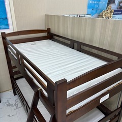 2段ベッド、マットレス２つセット✨お子様の子供部屋に！の画像