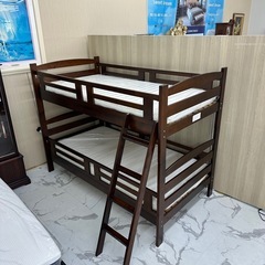 2段ベッド、マットレス２つセット✨お子様の子供部屋に！の画像