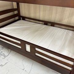 2段ベッド、マットレス２つセット✨お子様の子供部屋に！の画像