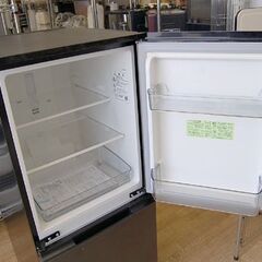 冷蔵庫 152L 2022年製 2ドア SHARP SJ-D15H-H マットダークグレー 動作確認済み つけかえどっちもドア 100Lクラス シャープ 一百L 札幌市 清田区 平岡の画像