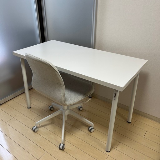 【未使用品】【2025/10/1購入】IKEA デスク&チェア