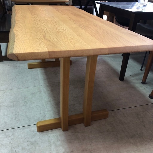 ニトリ ダイニングテーブル オークエスト　木製 テーブル ナチュラル 