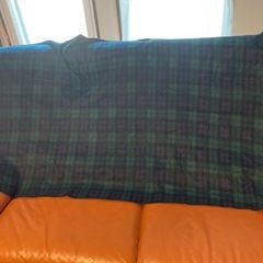 大型枕(抱き枕、ティンカーベル)、とクッション及び膝掛け簡単ブランケットの画像