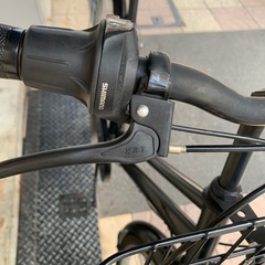 自転車　27インチ　黒色の画像