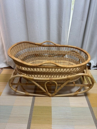 【取引決定】藤　ゆりかご　アンティーク　ビンテージ　クーファン