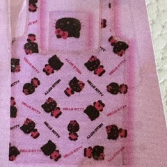 新発売ガチャガチャキティエコバッグの画像