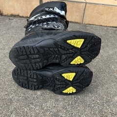 瞬足　スノーブーツ　黒　20cmの画像