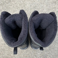 瞬足　スノーブーツ　黒　20cmの画像