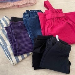120サイズ　女の子向け　秋冬ウエア　13点の画像