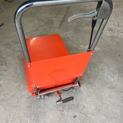 油圧式昇降台車　150kg 足踏式　テーブルリフト リフトテーブル　WAKO KT-150H 動作確認済みの画像