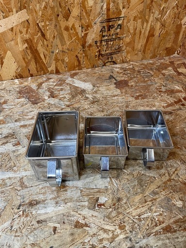 s7528) ステンレス 薬味入れ 調味料入れ 3個 飲食店 調理用品 調理器具