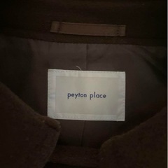 Payton place ブラウン　ロングコートの画像