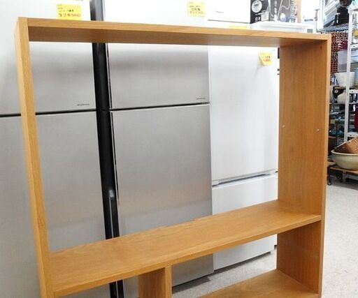 MUJI 無印良品 オープンシェルフ 幅125cm 高さ125.5cm 壁面収納 TVボード 大型収納 良品計画 屯田店