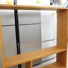 MUJI 無印良品 オープンシェルフ 幅125cm 高さ125.5cm 壁面収納 TVボード 大型収納 良品計画 屯田店の画像