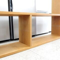 MUJI 無印良品 オープンシェルフ 幅125cm 高さ125.5cm 壁面収納 TVボード 大型収納 良品計画 屯田店の画像