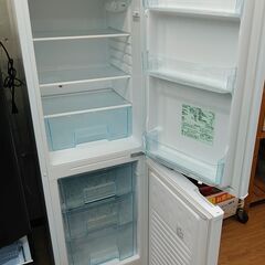 3か月間保証☆配達有り！25000円(税込）アイリスオーヤマ 162L 2ドア冷蔵庫 ホワイト 少し大きめの画像