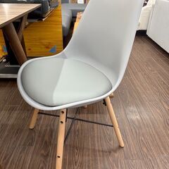 札幌 東区 ニトリ ダイニングテーブル フィルン ダイニングチェア ヘンリー GY/グレー ２脚 ダイニングセット ブラウン 木目調 ウォールナット突板の画像