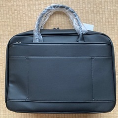 TAKEO KIKUCHI ビジネスバッグ 黒 715501 新品未使用タグ付きの画像