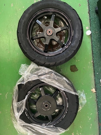 YAMAHA JOG 武川マグネシウムホイル