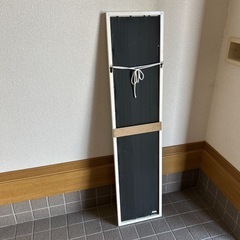 【白】姿見鏡の画像
