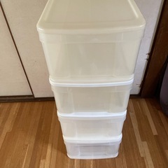 ポリプロピレンケース4段の画像