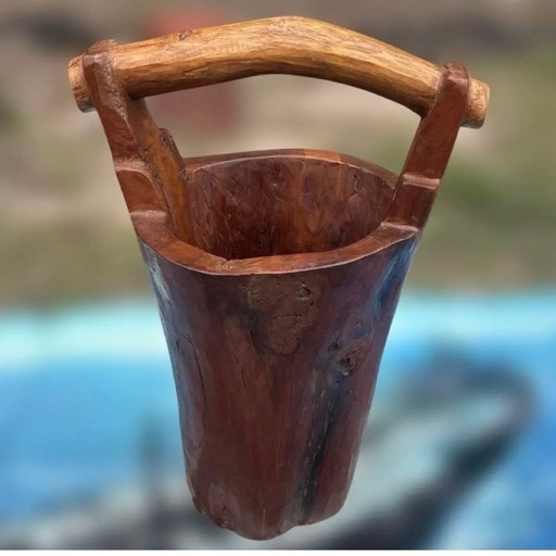 天然木製　木製　古民具　置き物　傘立て