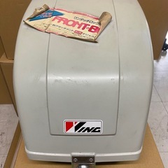 VING front Box バイク用　　グリーン
グレー　 １０月５日までSALEの画像