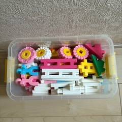【 値下げ 】　学研のニューブロック　おしろのセットの画像