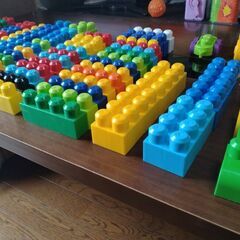 大きなブロック　たくさんの画像