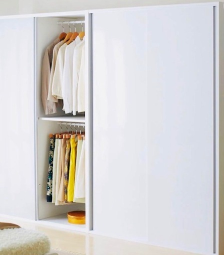 ディノス間仕切りワードローブ２個セット