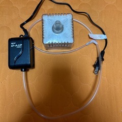 GEX 水槽とエアーポンプセットの画像