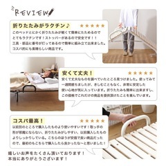 すのこ　折りたたみ　シングルベッド　　の画像