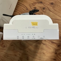 訳あり💦高年式⭐️ユアサプライムス2023年製YKT-S1200EM(W)白セラミックヒーターの画像
