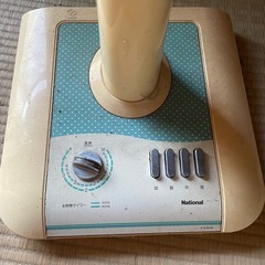 昭和レトロ扇風機の画像