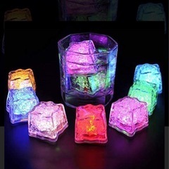 光る アイスキューブ12個入り新品未使用の画像