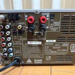 DENON CD/DVD/MD 一体型システムコンポの画像