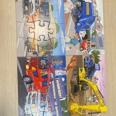くもん　ジグソーパズル　はたらくくるま　ステップ2 の画像