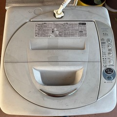 全自動洗濯機　ASW-EG42Aの画像