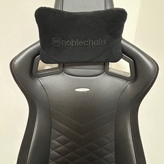 【美品】noblechairs EPIC 
ゲーミングチェアの画像