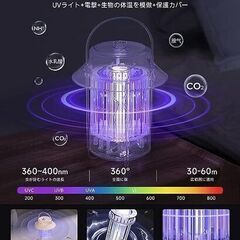 電撃殺虫器 蚊取り器 捕虫器 usb充電式 無害 光源誘引式+生物の体温を模倣 薬剤不用 臭いや煙なし 殺虫器 吊り下げ式＆据え置き式両用 室内室外兼用 ガーデン 寝室/居間/オフィス/飲食店/キャンプ/登山/夜釣りなどに適用 (ピンク)　まとめ買い歓迎　卸ます　アマゾン引き上げ商品　倒産品　ネット商材　転売　卸し　問屋　転売OK　アマゾン　商品　景品　コンペ　新品　未使用　アウトレット　卸売　卸売の画像