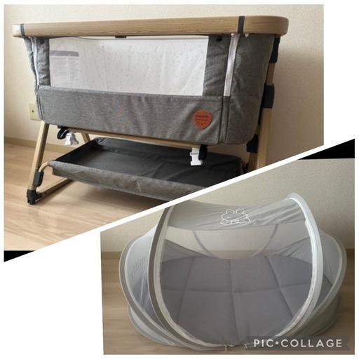 ベビーベッド 2種