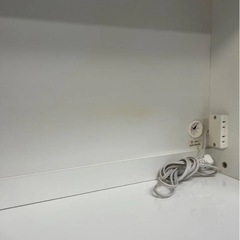 創愛ファニチュア ティーノ100 食器棚 レンジボードW99の画像