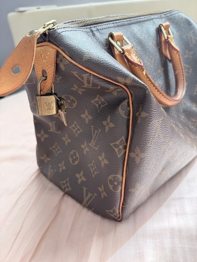 ルイヴィトン スピーディ30 モノグラム カデナ鍵付き【手渡し限定】正規店購入