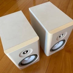 DENONスピーカー 長〜いコード付きの画像